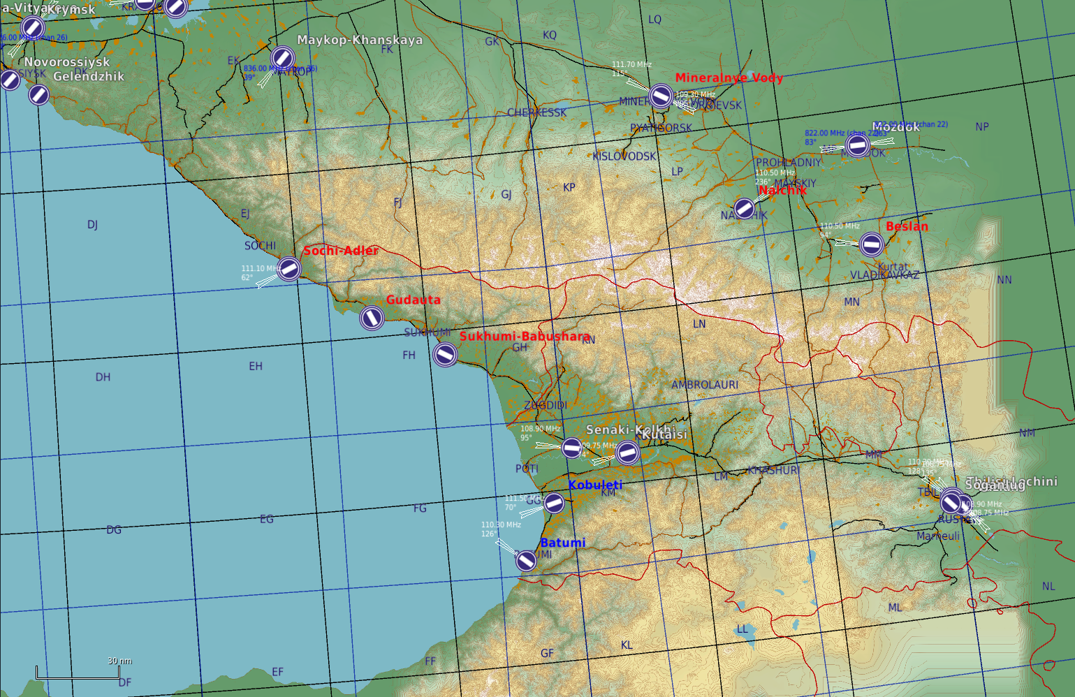 Caucasus Layout